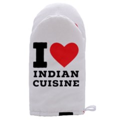 I Love Indian Cuisine Microwave Oven Glove by ilovewhateva