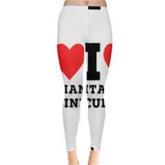 I Love Italian Cuisine Inside Out Leggings by ilovewhateva