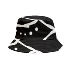 Mazipoodles In The Frame - Black White Bucket Hat by Mazipoodles