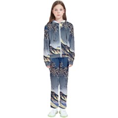 The Great Wave Off Kanagawa Japanese Waves Kids  Tracksuit by Vaneshop