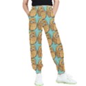 Owl Bird Pattern Kids  Elastic Waist Pants View1