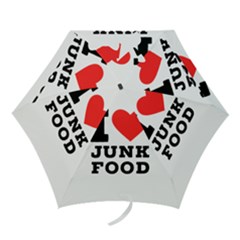 I Love Junk Food Mini Folding Umbrellas by ilovewhateva