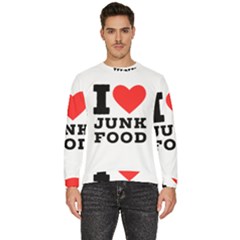 I Love Junk Food Men s Fleece Sweatshirt by ilovewhateva