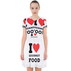 I Love Gourmet Food Adorable In Chiffon Dress by ilovewhateva