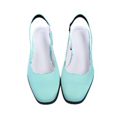 Italian Sky Blue	 - 	classic Slingback Heels by ColorfulShoes