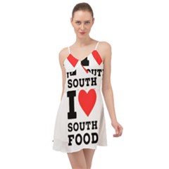 I Love South Food Summer Time Chiffon Dress by ilovewhateva