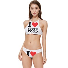 I Love South Food Banded Triangle Bikini Set by ilovewhateva