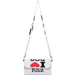 I Love Dog Food Mini Crossbody Handbag by ilovewhateva