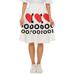 I Love Dog Food Classic Short Skirt by ilovewhateva