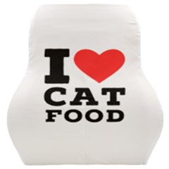 I love cat food Car Seat Back Cushion 