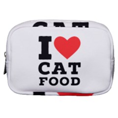 I Love Cat Food Make Up Pouch (small) by ilovewhateva