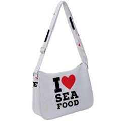 I love sea food Zip Up Shoulder Bag