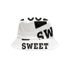 I Love Sweet Food Inside Out Bucket Hat (kids) by ilovewhateva