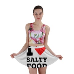 I Love Salty Food Mini Skirt by ilovewhateva