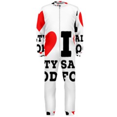 I Love Salty Food Onepiece Jumpsuit (men) by ilovewhateva