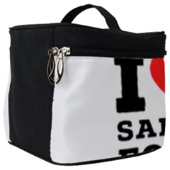 I Love Salty Food Make Up Travel Bag (big) by ilovewhateva