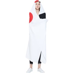 I Love Salty Food Wearable Blanket by ilovewhateva