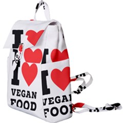 I Love Vegan Food  Buckle Everyday Backpack by ilovewhateva