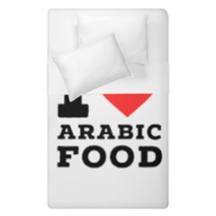 I Love Arabic Food Duvet Cover Double Side (single Size) by ilovewhateva