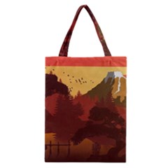 Japan Art Illustration Classic Tote Bag by Grandong
