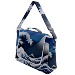 The Great Wave Off Kanagawa Box Up Messenger Bag