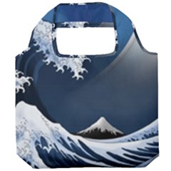 The Great Wave Off Kanagawa Foldable Grocery Recycle Bag