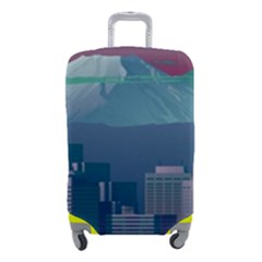 The Sun City Tokyo Japan Volcano Kyscrapers Building Luggage Cover (small) by Grandong