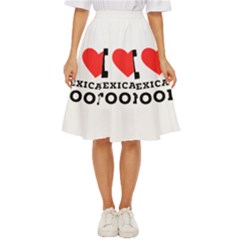 I Love Mexican Food Classic Short Skirt by ilovewhateva