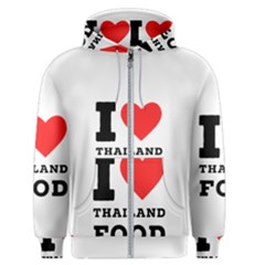 I Love Thailand Food Men s Zipper Hoodie by ilovewhateva