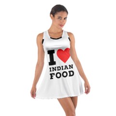 I Love Indian Food Cotton Racerback Dress by ilovewhateva