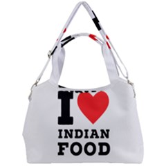 I Love Indian Food Double Compartment Shoulder Bag by ilovewhateva