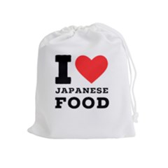 I Love Japanese Food Drawstring Pouch (xl)