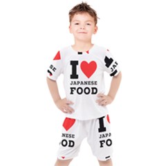 I love Japanese food Kids  Tee and Shorts Set