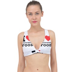 I love Japanese food Classic Banded Bikini Top