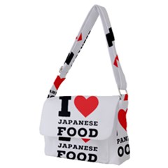 I love Japanese food Full Print Messenger Bag (M)