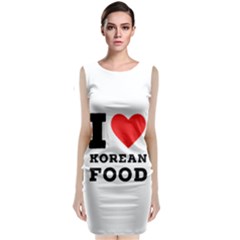 I Love Korean Food Sleeveless Velvet Midi Dress by ilovewhateva