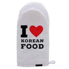 I Love Korean Food Microwave Oven Glove by ilovewhateva