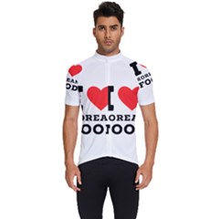 I Love Korean Food Men s Short Sleeve Cycling Jersey by ilovewhateva