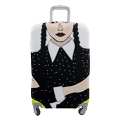 Wednesday Addams Luggage Cover (small) by Fundigitalart234