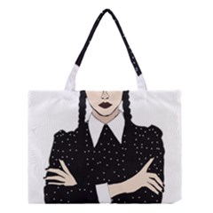 Wednesday Addams Medium Tote Bag by Fundigitalart234