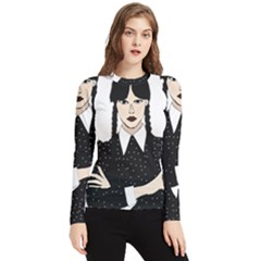 Wednesday Addams Women s Long Sleeve Rash Guard by Fundigitalart234