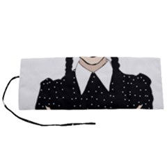 Wednesday Addams Roll Up Canvas Pencil Holder (s)