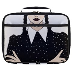 Wednesday Addams Full Print Lunch Bag by Fundigitalart234