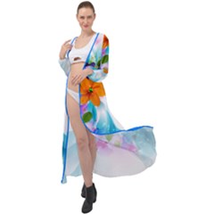  Maxi Chiffon Beach Wrap