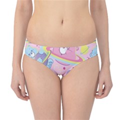 Bears Kawaii Pattern Hipster Bikini Bottoms by Cowasu