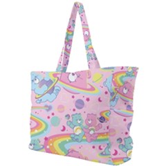 Bears Kawaii Pattern Simple Shoulder Bag by Cowasu