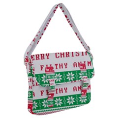 Merry Christmas Ya Filthy Animal Buckle Messenger Bag