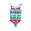 Merry Christmas Ya Filthy Animal Kids  Frill Swimsuit View1
