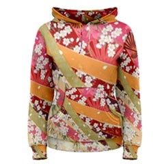 Japanese Kimono Pattern Women s Pullover Hoodie