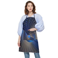 Abstract Background Pattern Pocket Apron